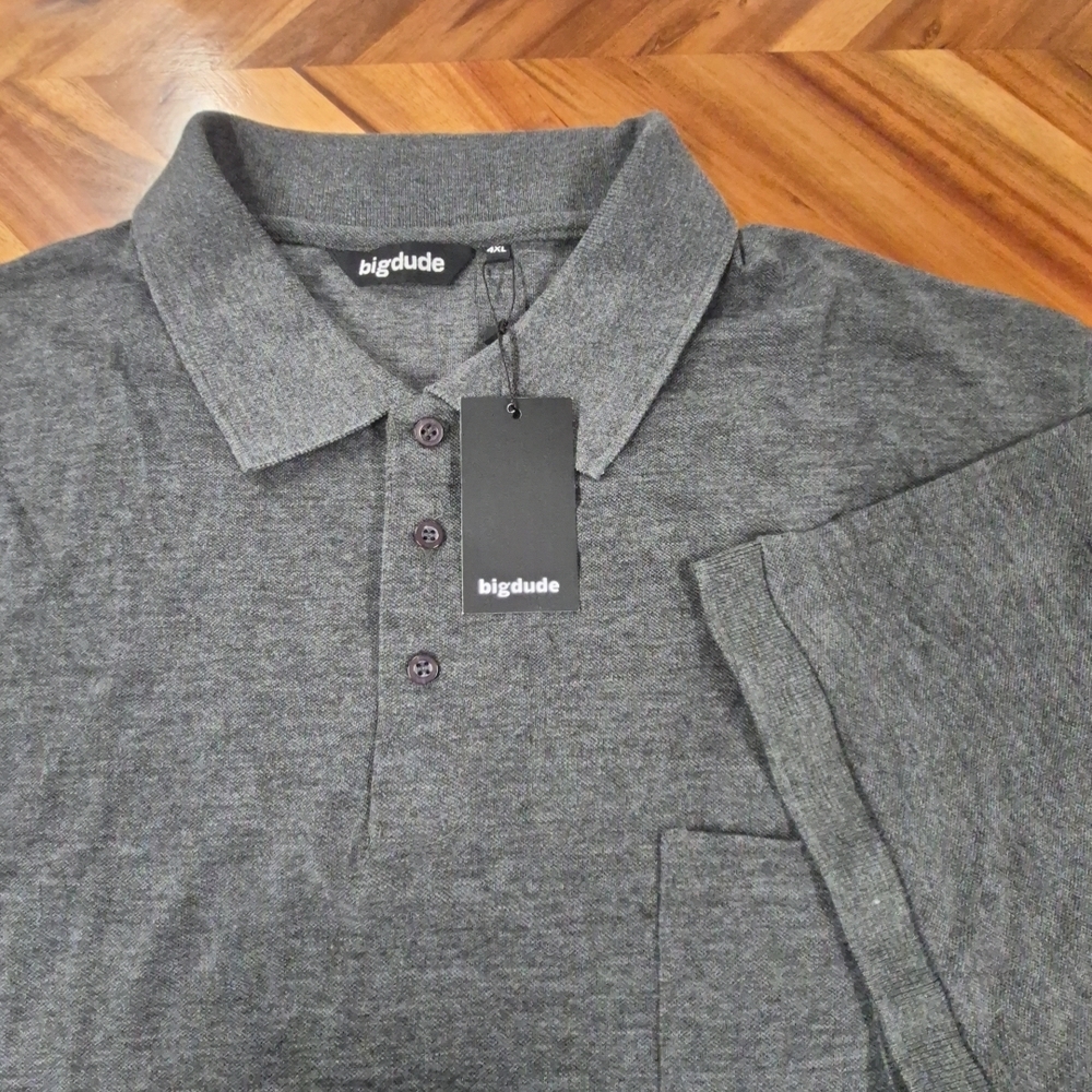 Charcoal Polo Shirt for Men